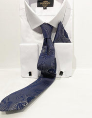 Blauw-grijs Stropdas/vlinderdas