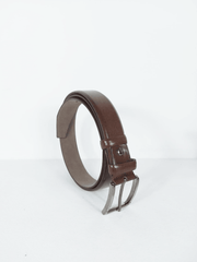 Effen donkerbruine riem