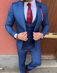 Donker blauw pak