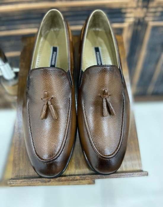 Bruine Loafers