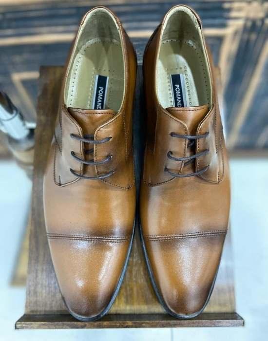 Bruine Derby Schoenen