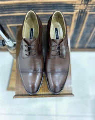 Donker Bruin Derby Schoenen