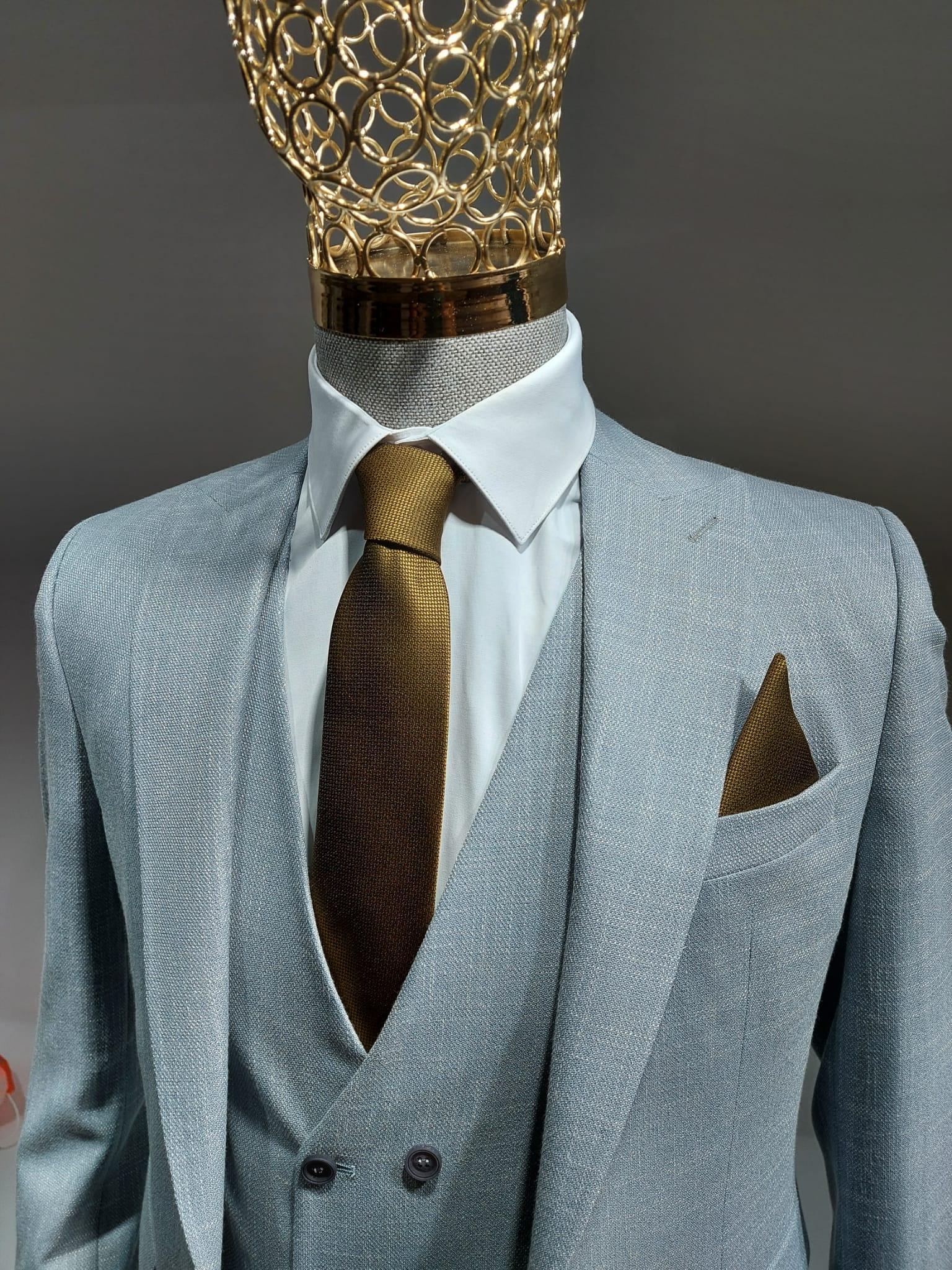 Goud stropdas - Pomandi.com