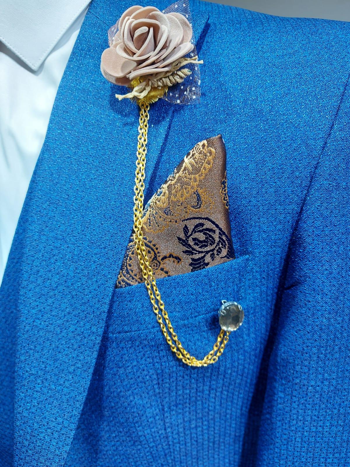 Bruin corsage bruidegom - Pomandi.com