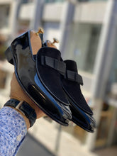 Zwarte halve suite Loafers