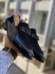 Zwarte halve suite Loafers