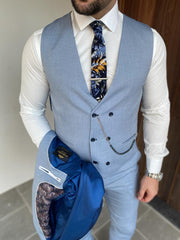 Lichtblauw Trouwpak | Blauw Trouwpak