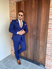 Blauw Trouwpak