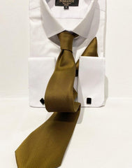 Kaki groen stropdas