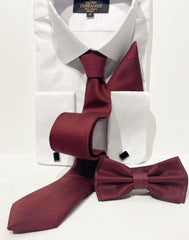 Bordeaux Stropdas/vlinderdas