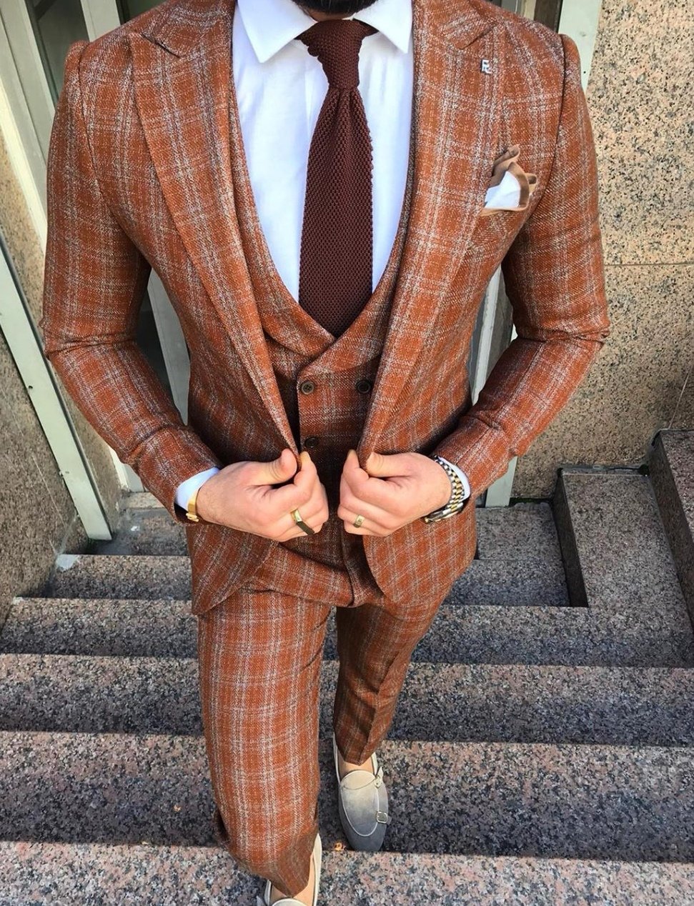 oranje kostuum heren