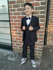 Donkerblauw kinderkleding kostuum   | Costume enfant - PAPYON COLLECTION