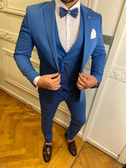 "True blue" Blauw heren kostuum (0235) - PAPYON COLLECTION