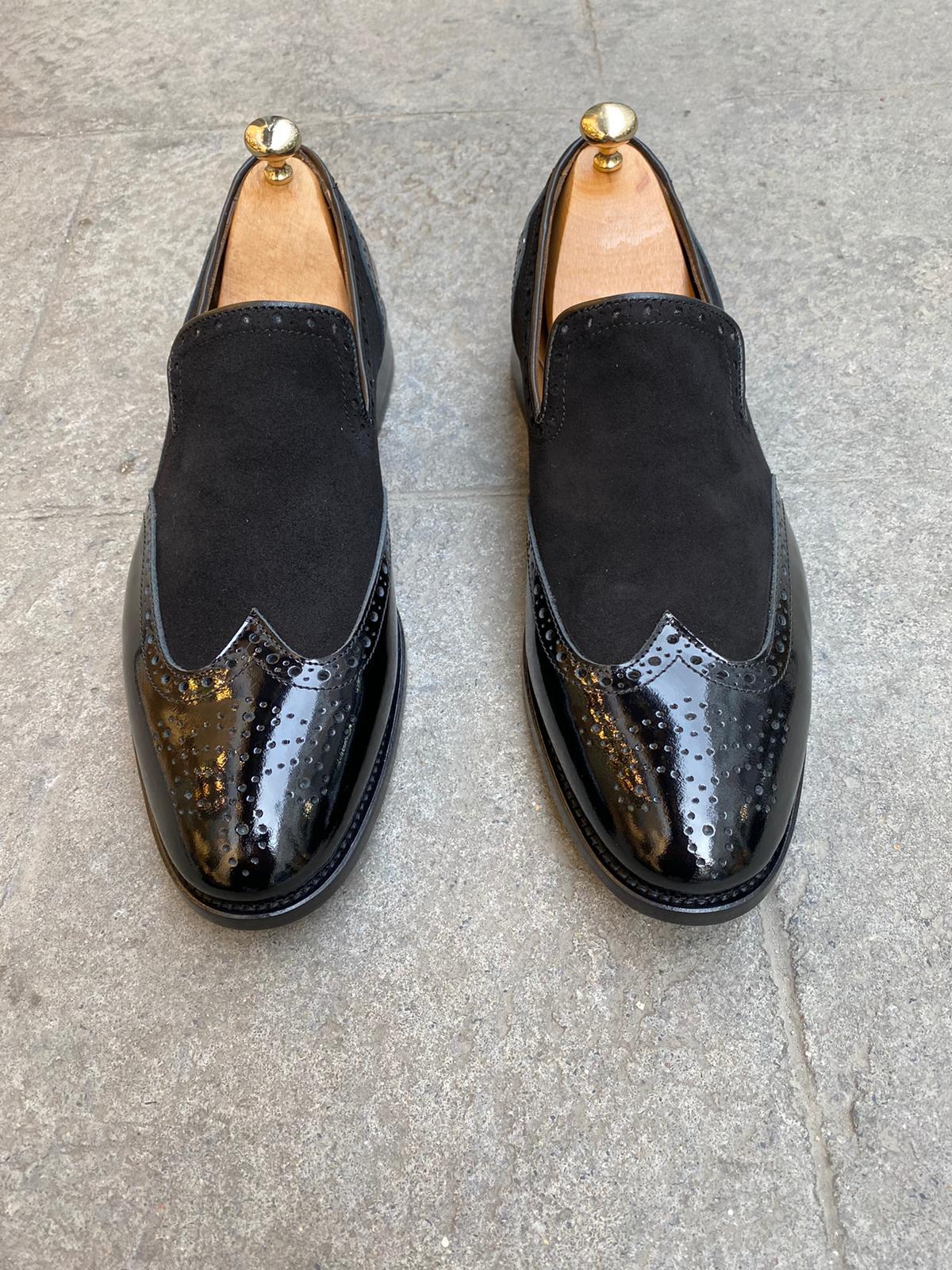 Zwart laque schoenen - PAPYON COLLECTION