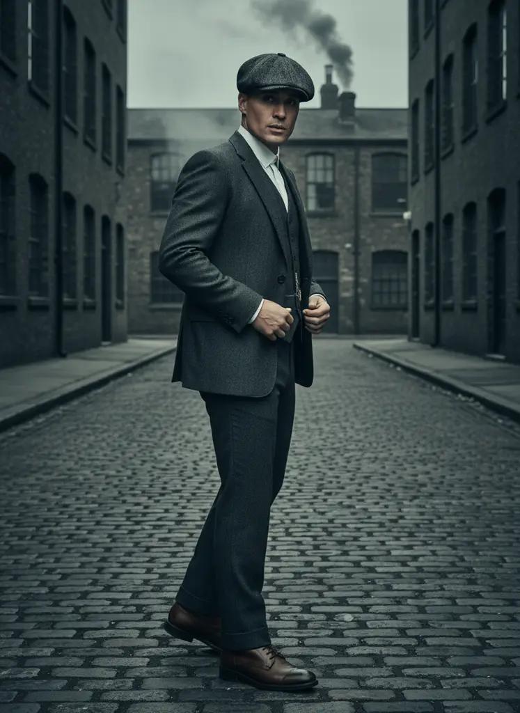Vintage maatpak — Super 130's wol, slim fit (R4519)