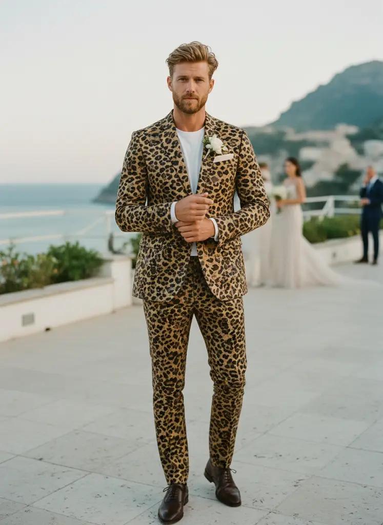 Trouwpak op maat — Italiaanse wol, slim fit (BES132)