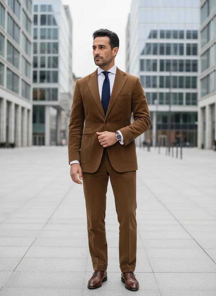 Maatpak — Katoen corduroy, regular fit (V1434)