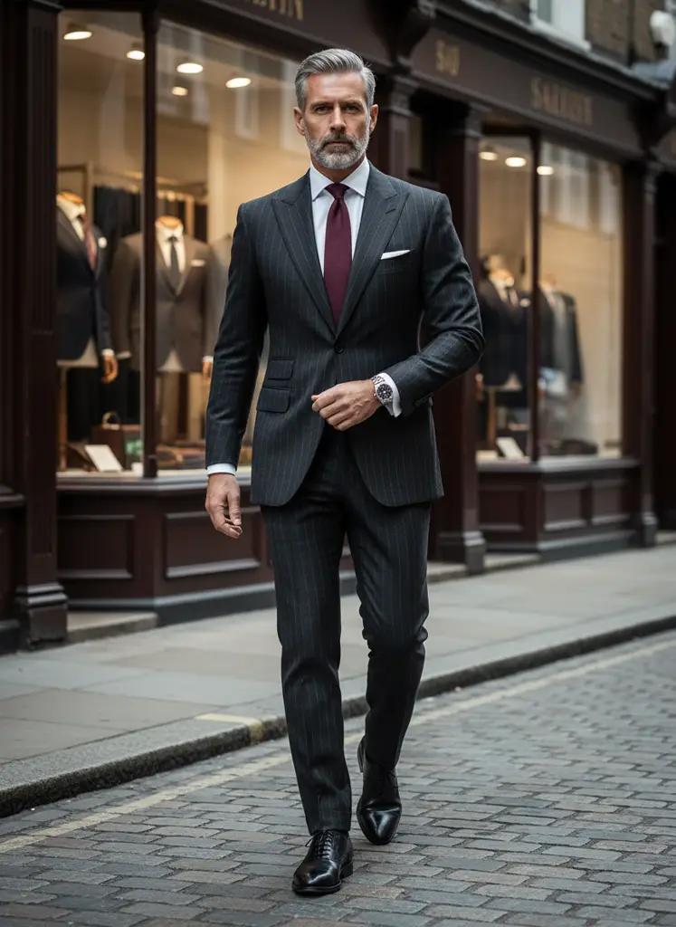 Maatpak — Super 100's wol, slim fit (V1315)