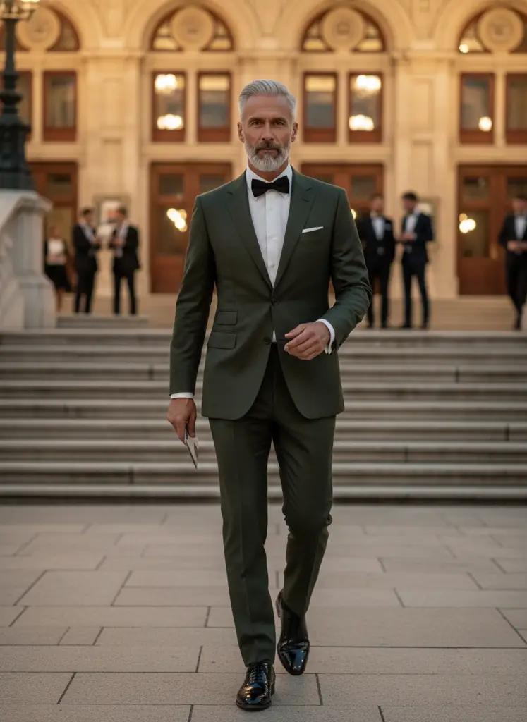 Gala kostuum Made to Measure — Super 130's wol, regular fit (V1209)
