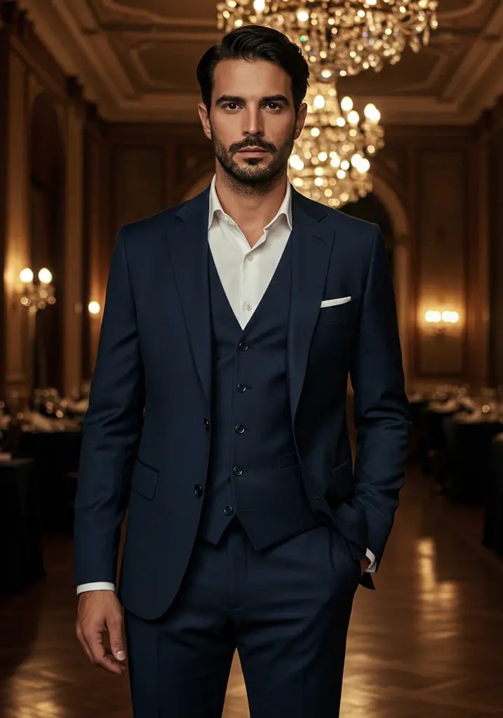 V2510 Navy Suit