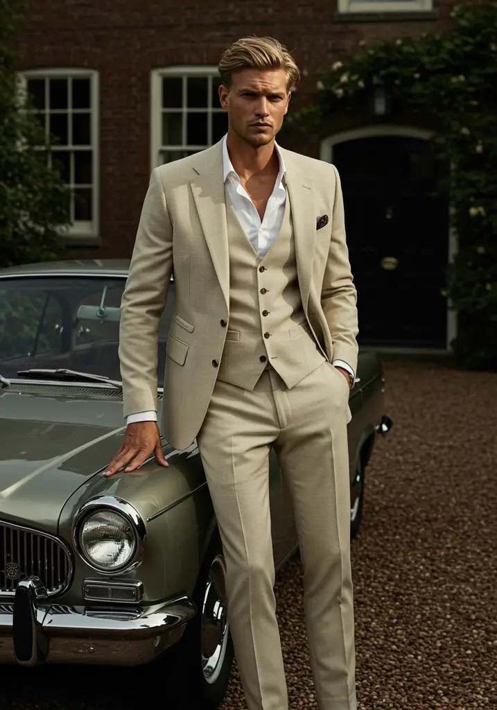 V2556 Ivory Suit