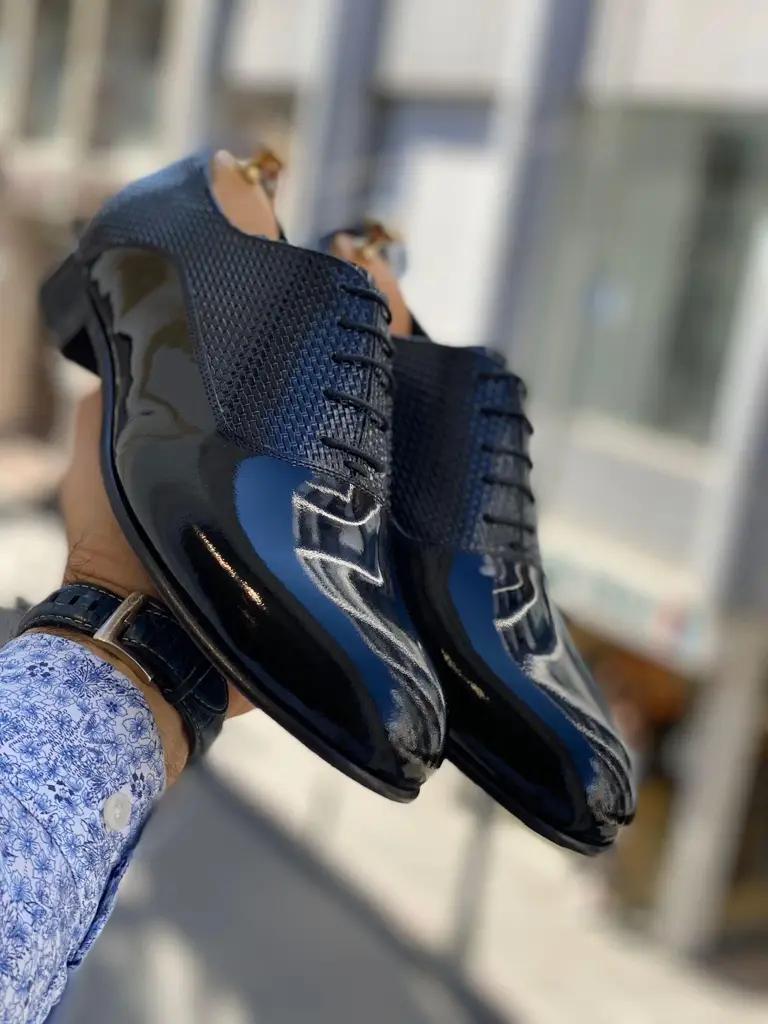 Zwart Veterschoenen