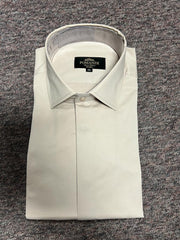 Chemise coupe slim écru