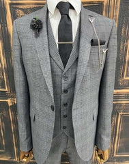 Peaky Blinders Stijl Grijs Pak - Pomandi.com