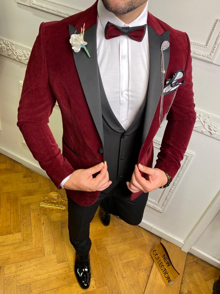 bordeaux tuxedo - PAPYON COLLECTION