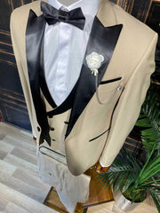 Beige Tuxedo