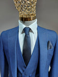 Donkerblauw stropdas - Pomandi.com