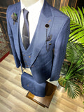 Peaky Blinders Outfit Marineblauw - Pomandi.com