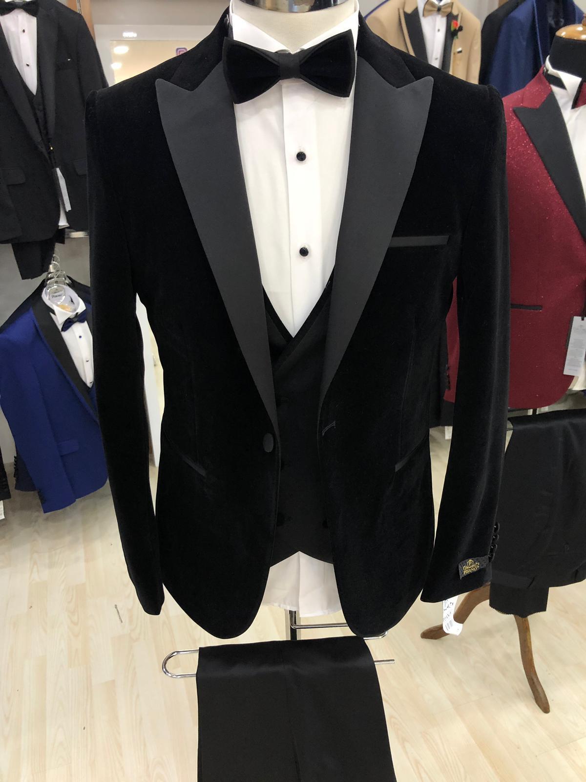 zwart fluweel tuxedo/ Black Velvet Tuxedo