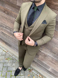 Olive Green Wedding Suit