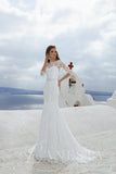 Mermaid Wedding Dress Full Lace with Heart Shape Bust