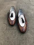 Boho Mexican loafers - PAPYON COLLECTION
